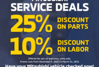 Understanding Mitsubishi's warranty coverage and service plans