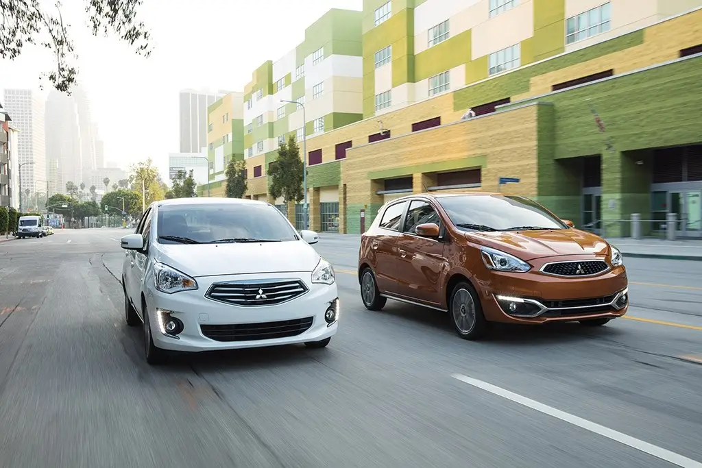 Mitsubishi Mirage fuel efficiency and city driving performance
