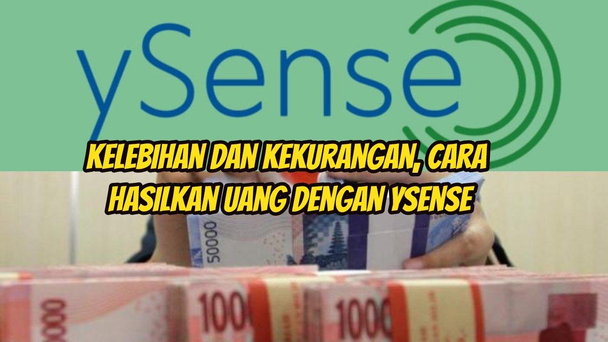 Cara Hasilkan Uang Lewat dari ySense, Isi Survei dan Program Referal ... Cara hasilkan uang paypal