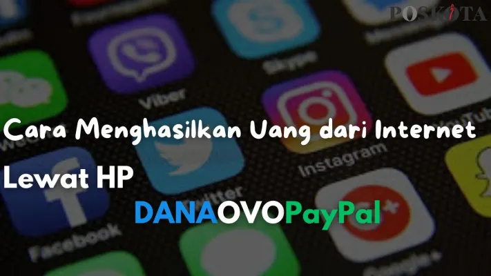 Cara menghasilkan uang via internet
