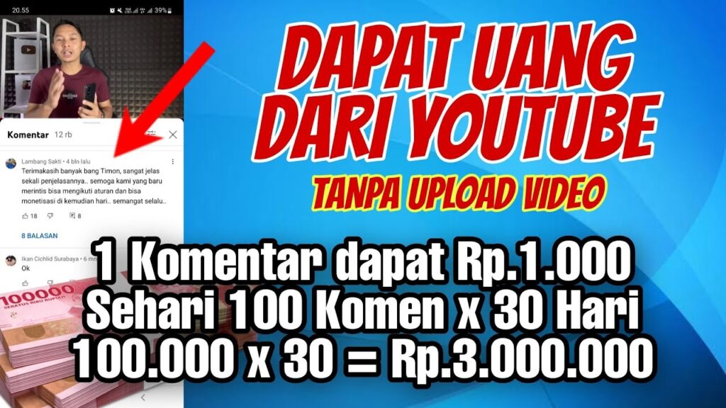 Cara menghasilkan dollar dari youtube dengan cara super cepat