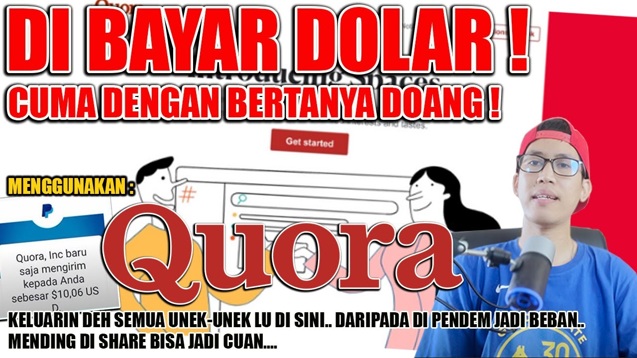Cara menghasilkan uang online quora