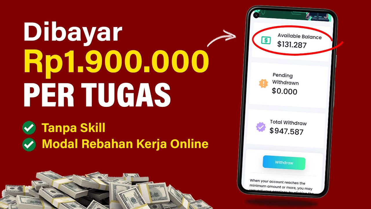 Cara menghasilkan uang via online