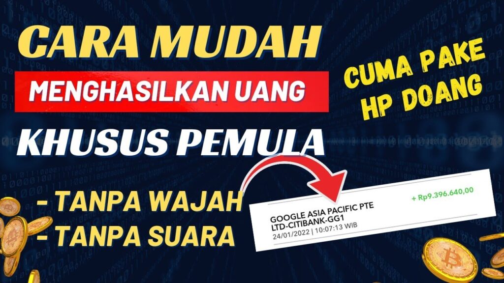 Cara menghasilkan uang via online